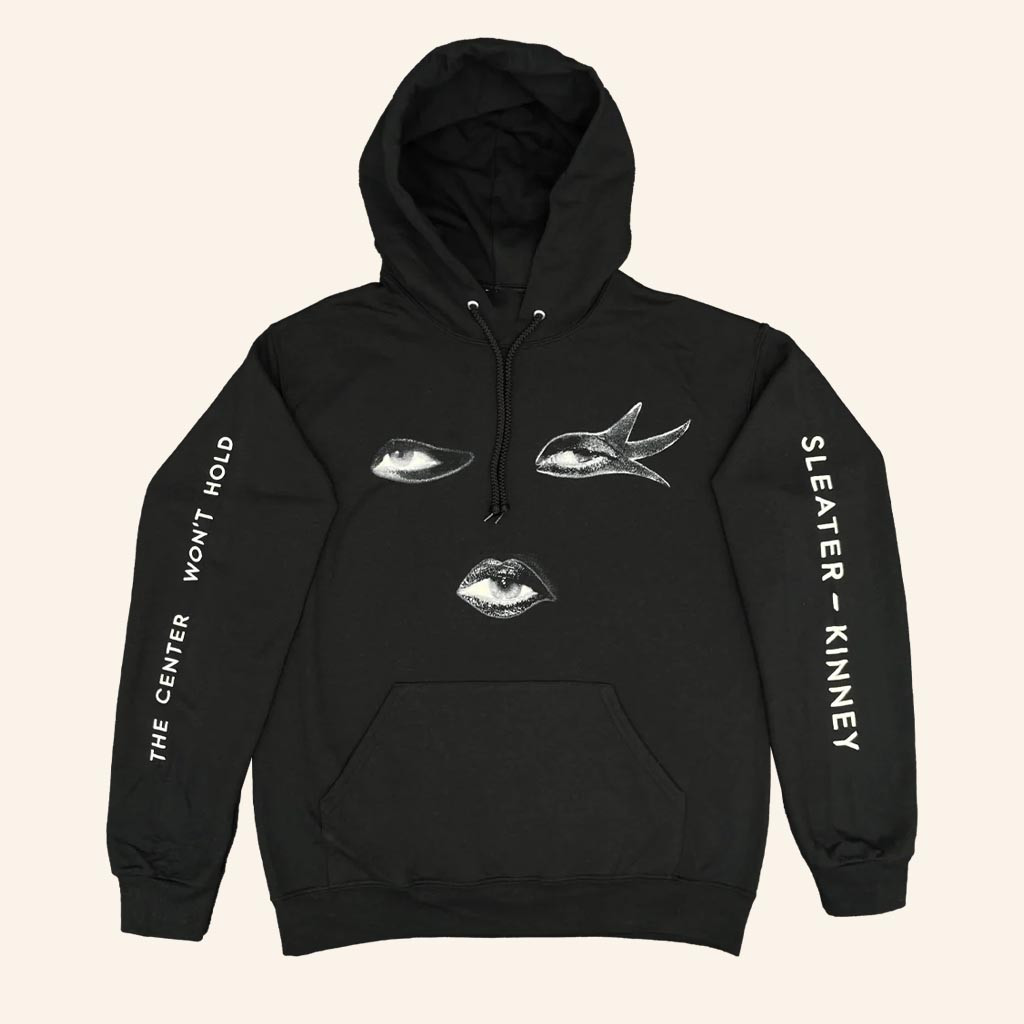 Hello Merch Sleater Kinney Eyes Hoodie Best Birthday Gift For Husband