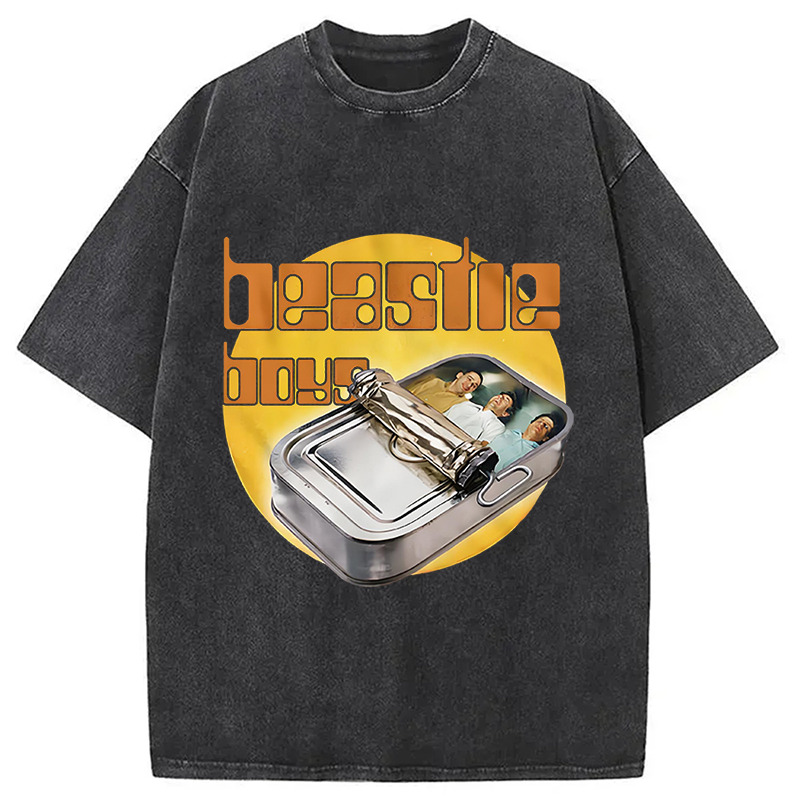 Hello Nasty Beastie Boys Hiphop Washed T-Shirt Funny Quote Unisex Shirt Gifts For Brother