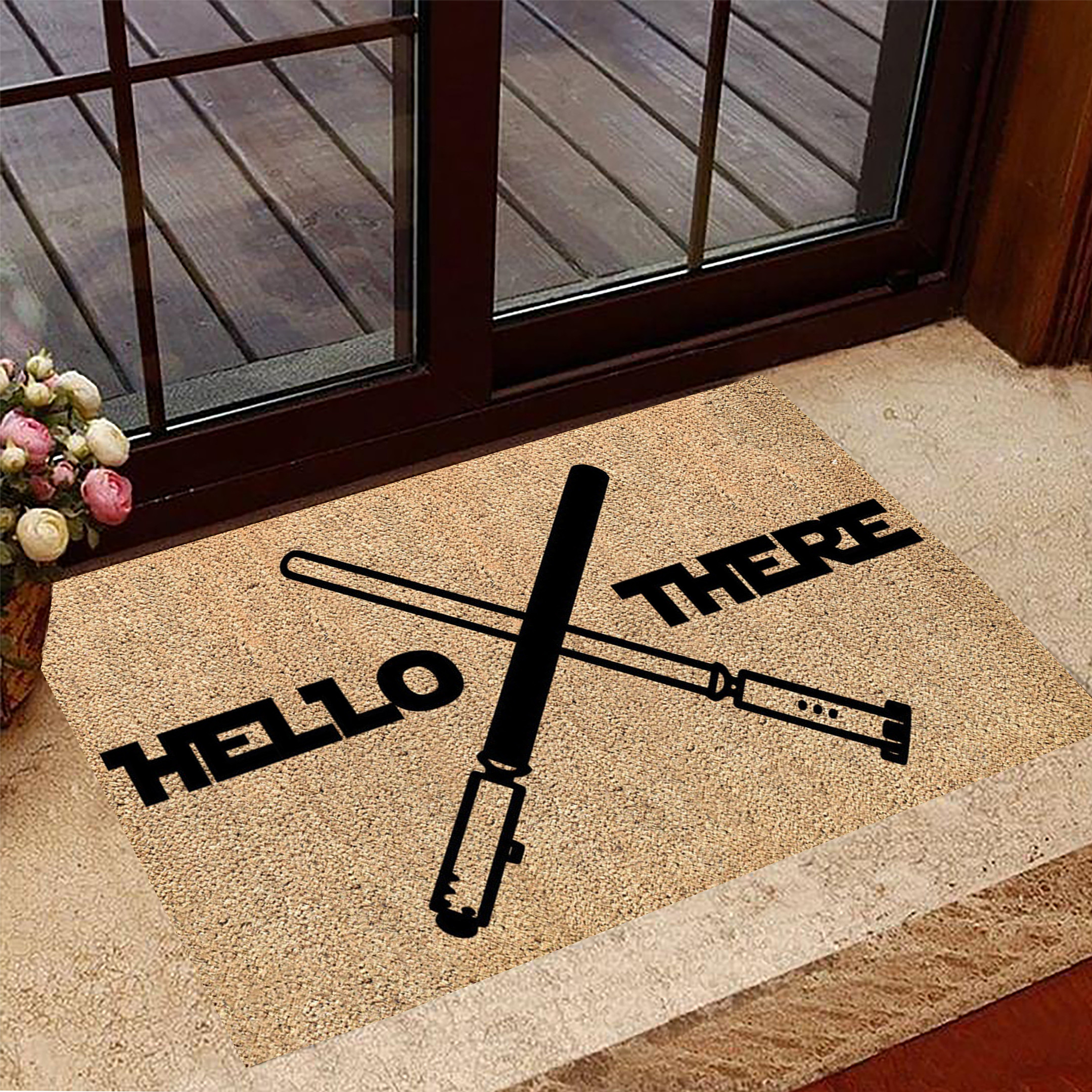Hello There Doormat Star Wars Hello There General Kenobi Doormat