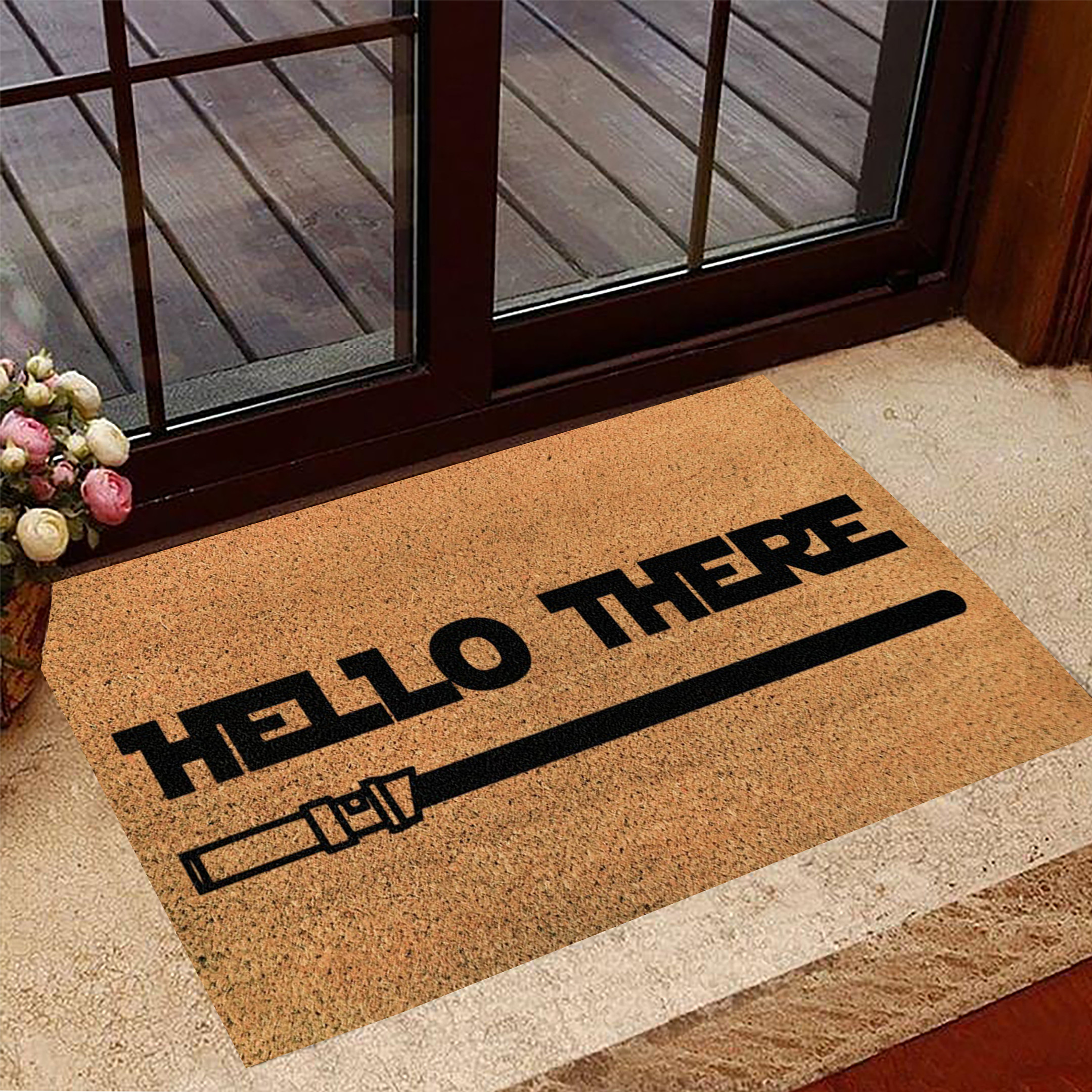 Hello There General Kenobi Doormat Hello There Mat Unique Star Wars Gifts