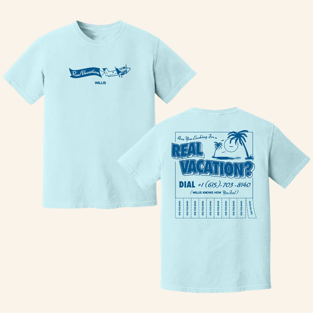 Hellomerch Merch Willis Real Vacation T-Shirt Present For Husband