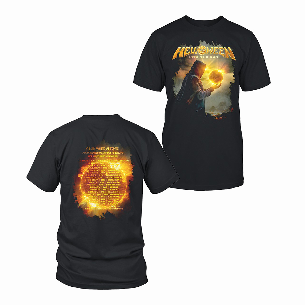 Helloween 1986 - 2026 Anniversary Merch 40 Years Anniversary Tour T-Shirt Music Gift