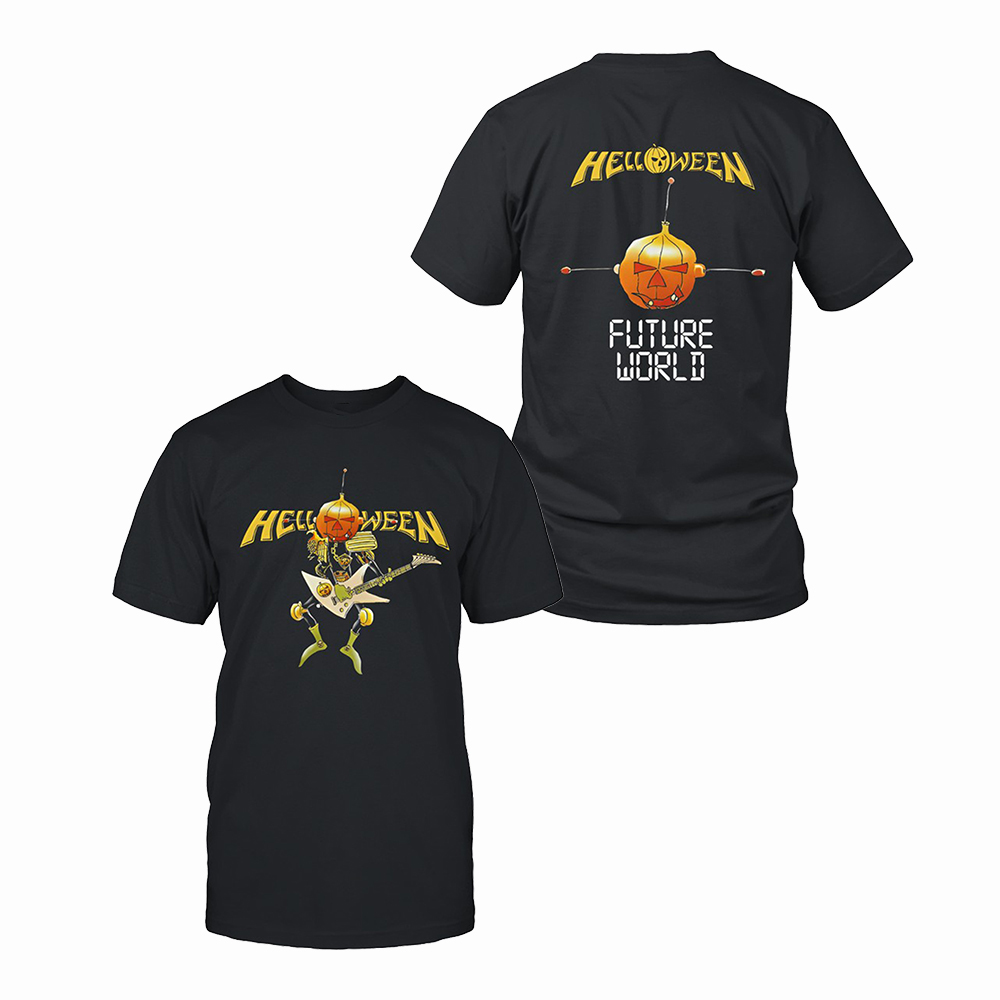 Helloween 1986 - 2026 Anniversary Merch Future World T-Shirt Music Enthusiast Gift