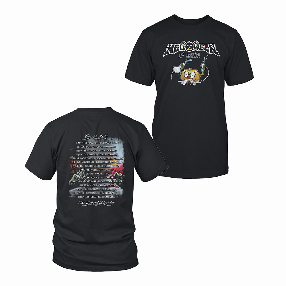 Helloween 1986 - 2026 Anniversary Merch Helloween Tour Dates T-Shirt Music Lover Gift