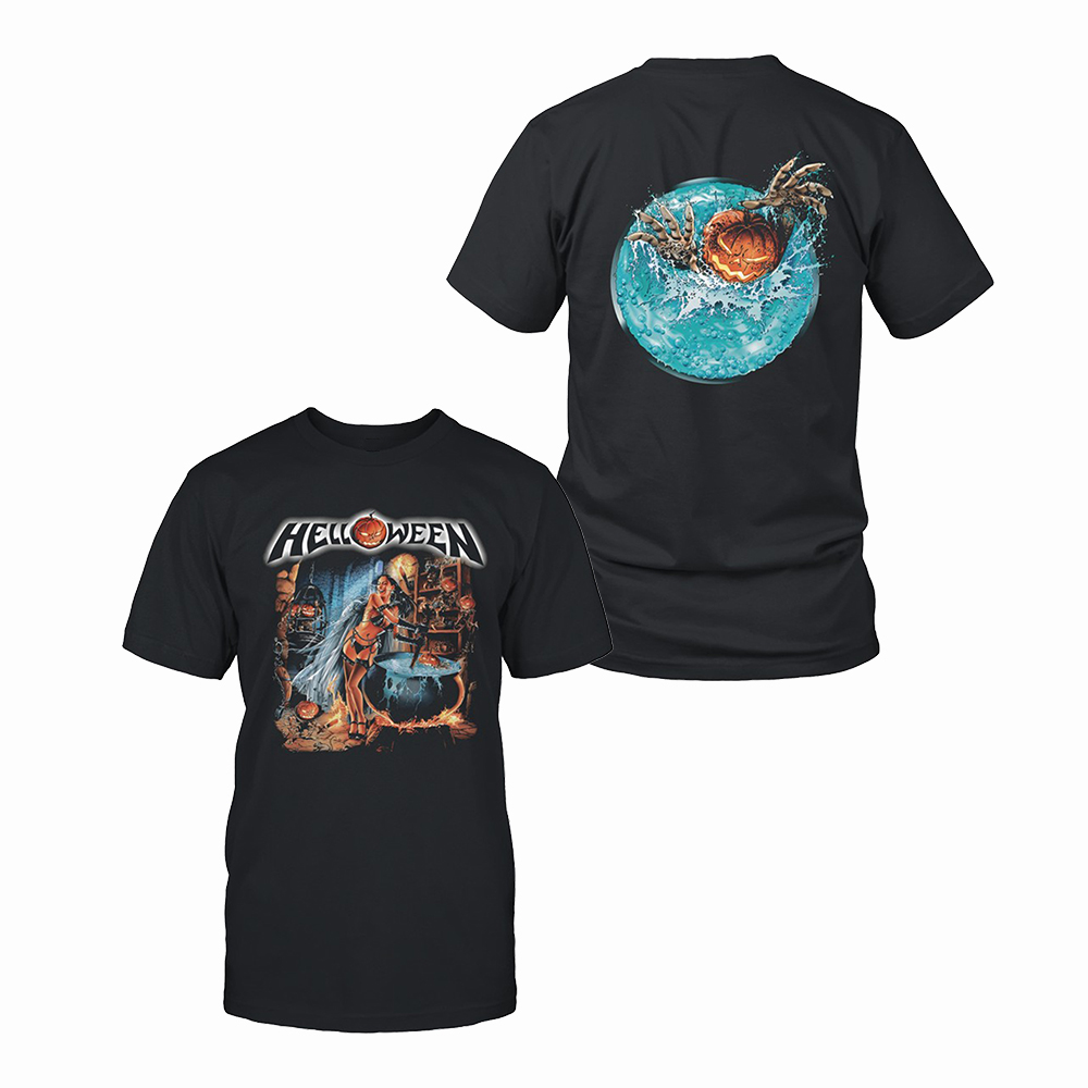 Helloween 1986 - 2026 Anniversary Merch Seven Keys Of The Seven Worlds T-Shirt Music Fan Present