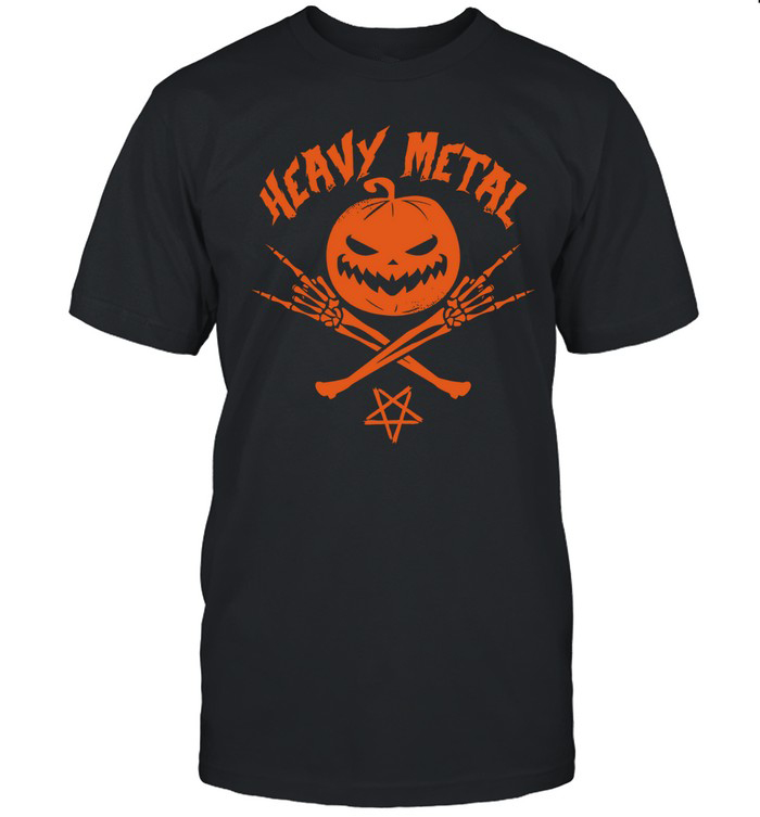 Helloween 40th Anniversary Celebration Merch Heavy Metal Pumpkin T-Shirt Music Enthusiast Gift