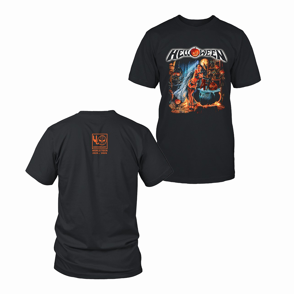 Helloween 40th Anniversary Celebration Merch Helloween 1998 Album T-Shirt Fan Gift