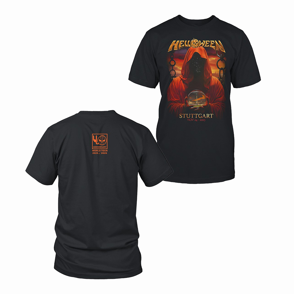 Helloween 40th Anniversary Merch Eagle Fly Free Heavy Metal T-Shirt Gift Lover