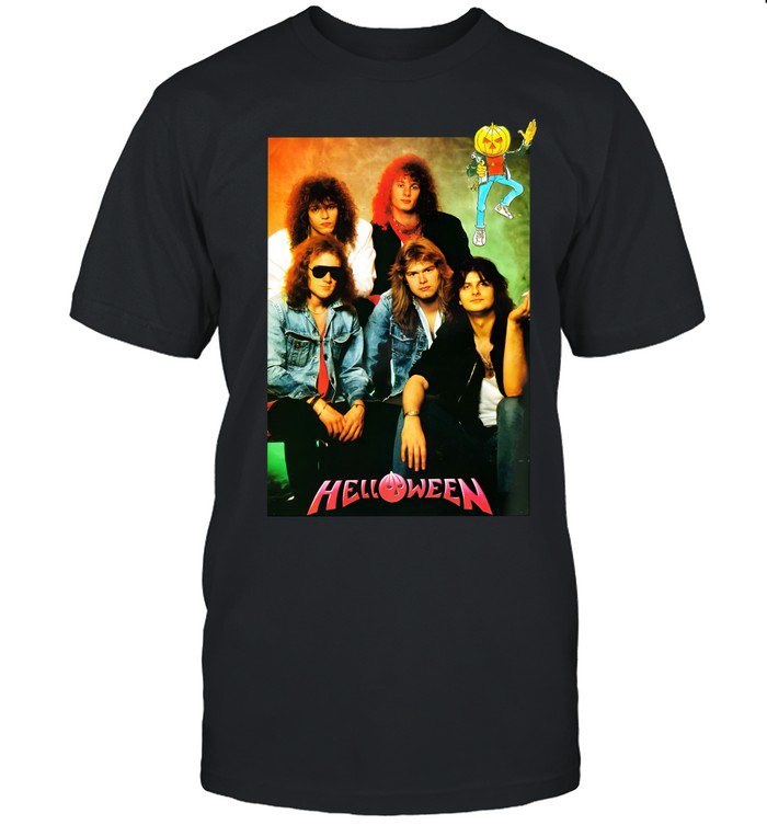 Helloween 40th Anniversary Merch Helloween Band T-Shirt Music Enthusiast Gift