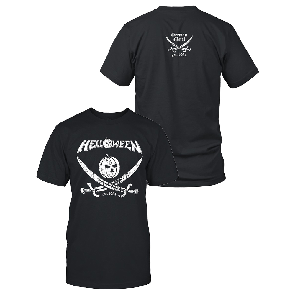 Helloween 40th Anniversary Merch Helloween German Metal Est 1984 T-Shirt Gift Ideas