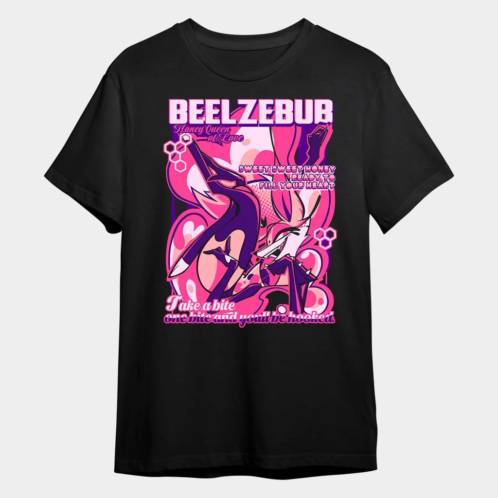 Helluva Boss Merch Bee Shirt From Helluva Boss With Love T-Shirt Gifts For Birthday