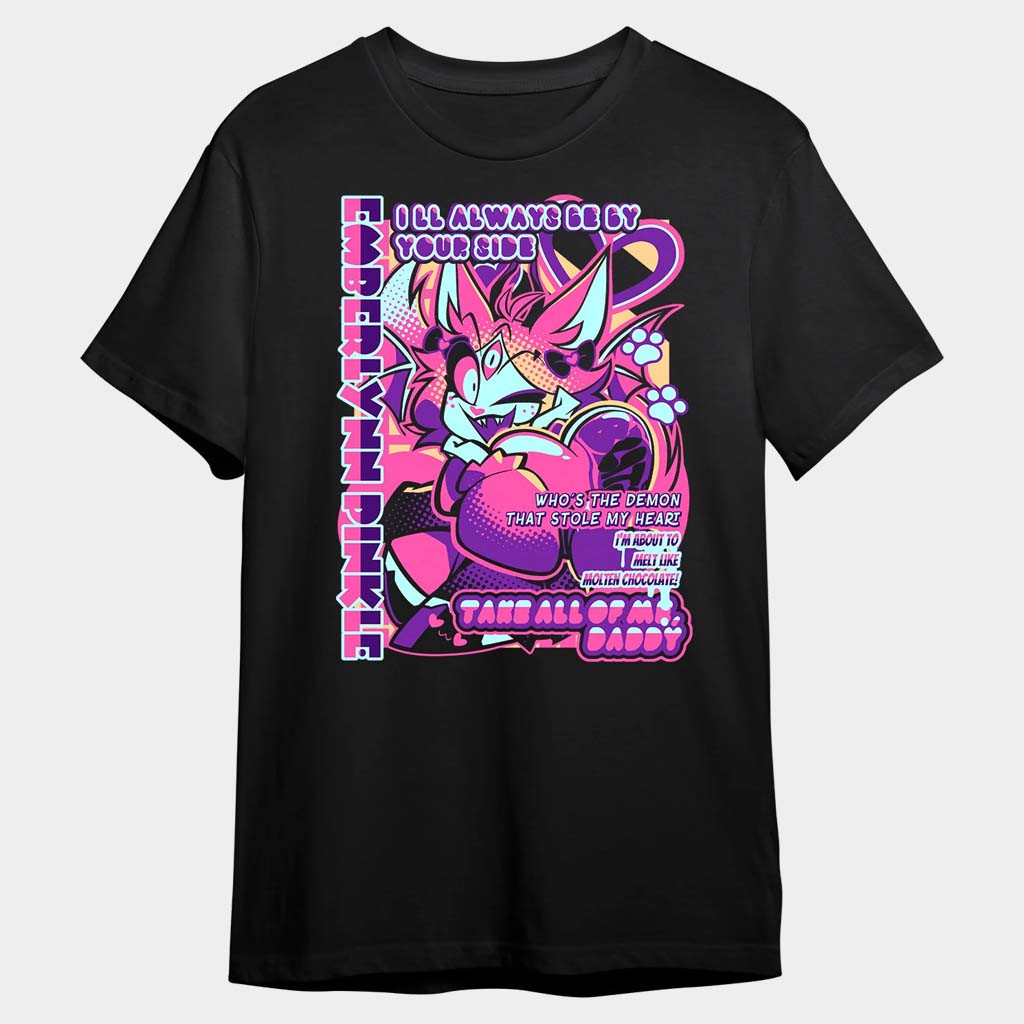 Helluva Boss Merch Emberlynn T-Shirt From Helluva Boss With Love Shirt Gift For Son