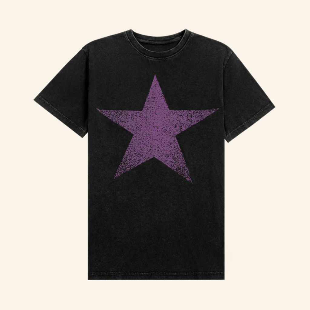 Helluva Boss Merch Loona Purple Star T-Shirt Cool Christmas Gifts For Friend Helluva Boss Merch Loona Purple Star T-Shirt Cool Christmas Gifts For Friend