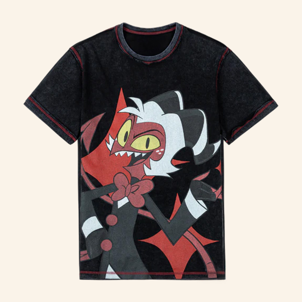 Helluva Boss Merch Moxxie T-Shirt Christmas Gift Ideas For Boyfriend Helluva Boss Merch Moxxie T-Shirt Christmas Gift Ideas For Boyfriend