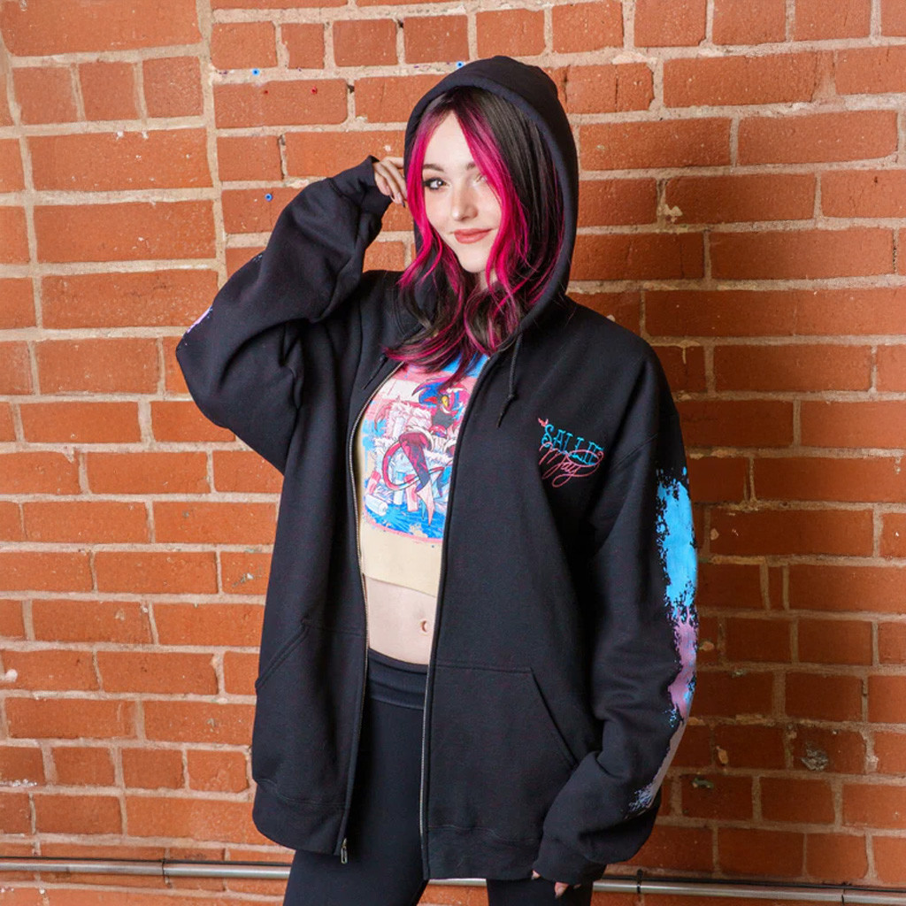 Helluva Boss Merch Sallie May Zip Hoodie Cool Christmas Gifts For Bestie Helluva Boss Merch Sallie May Zip Hoodie Cool Christmas Gifts For Bestie