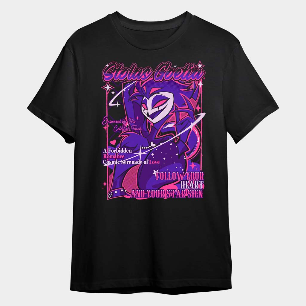 Helluva Boss Merch Stolas Shirt From Helluva Boss With Love T-Shirt Birthday Gift For BFF