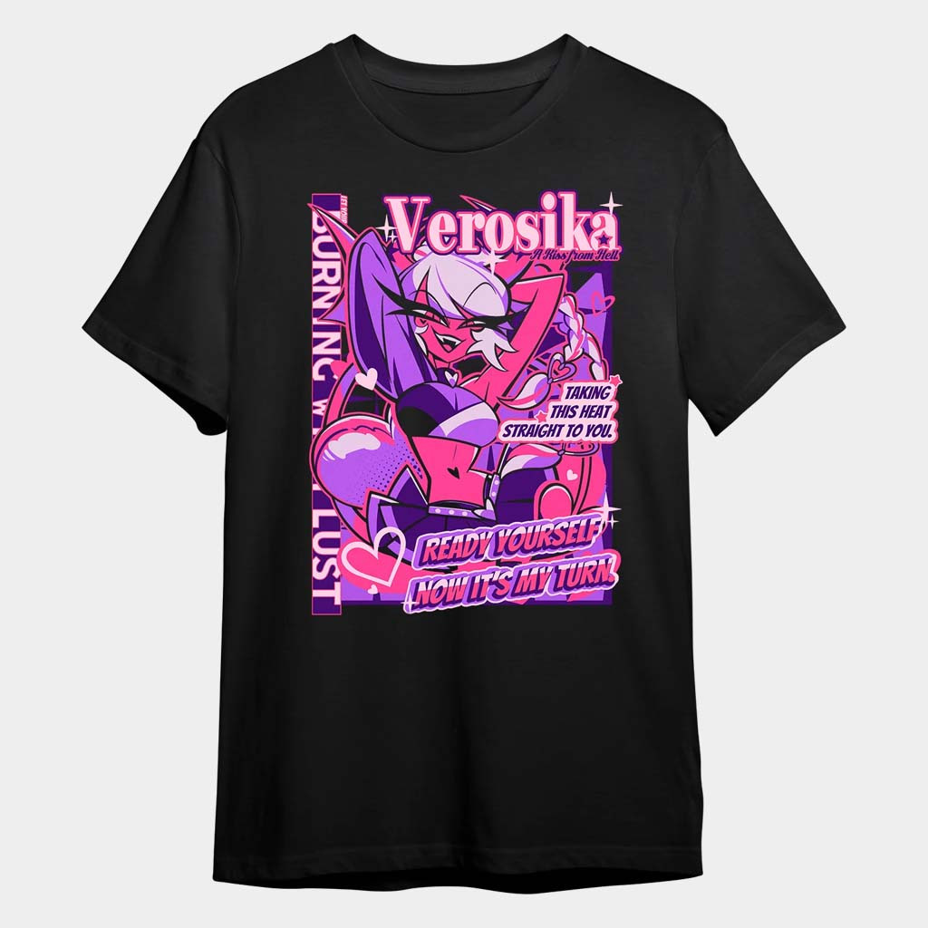 Helluva Boss Merch Verosika Shirt From Helluva Boss With Love T-Shirt Birthday Gift For Daughter