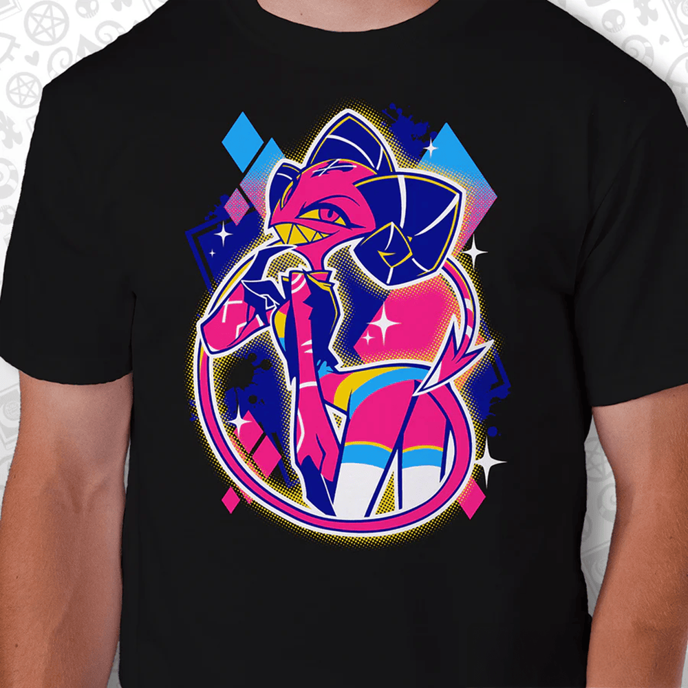 Helluva Boss Pride Merch 2025 Barbie Wire Pride T-Shirt For Fans Fathers Day Presents