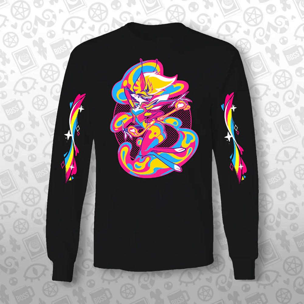 Helluva Boss Pride Merch 2025 Beelzebub Pride Long Sleeve Shirt Father's Day Gifts