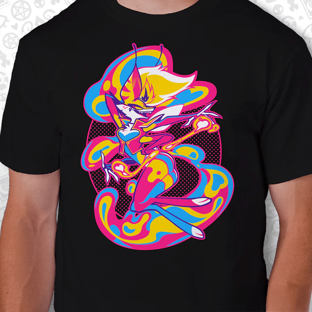 Helluva Boss Pride Merch 2025 Beelzebub Pride T-Shirt For Fans First Fathers Day Gift Helluva Boss Pride Merch 2025 Beelzebub Pride T-Shirt For Fans First Fathers Day Gift