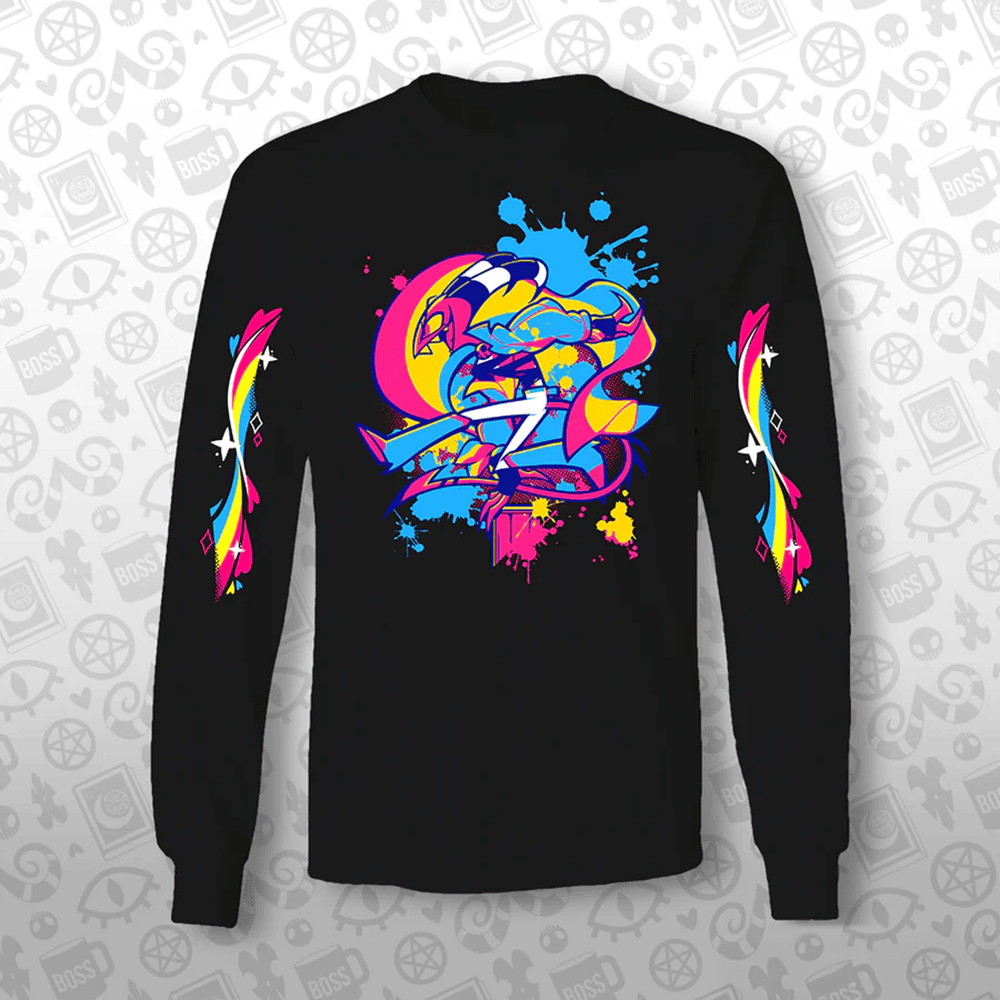 Helluva Boss Pride Merch 2025 Blitzo Pride Long Sleeve Shirt Fathers Day Gift From Daughter