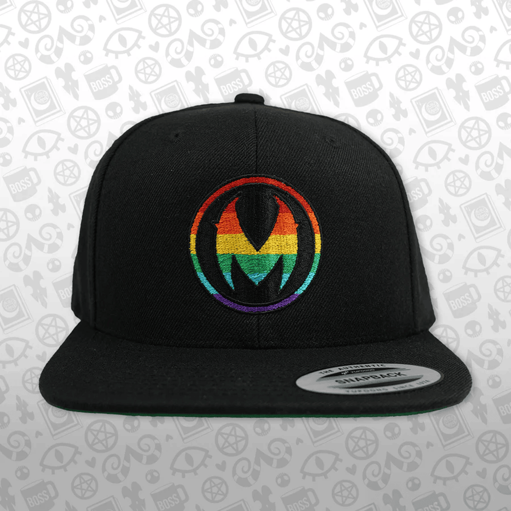 Helluva Boss Pride Merch 2025 IMP Pride Snapback Hat First Fathers Day Gift Ideas Helluva Boss Pride Merch 2025 IMP Pride Snapback Hat First Fathers Day Gift Ideas