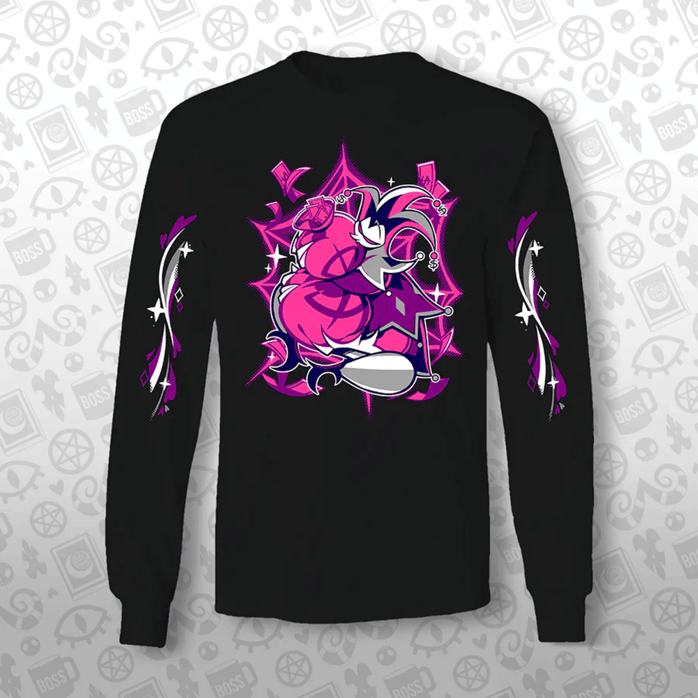 Helluva Boss Pride Merch 2025 Mammon Pride Long Sleeve Shirt Great Father's Day Gifts Helluva Boss Pride Merch 2025 Mammon Pride Long Sleeve Shirt Great Father's Day Gifts