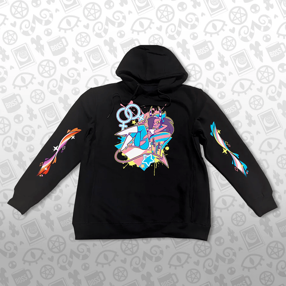 Helluva Boss Pride Merch 2025 Sallie May Pride Hoodie Gifts For Father's Day From Daughter Helluva Boss Pride Merch 2025 Sallie May Pride Hoodie Gifts For Father's Day From Daughter