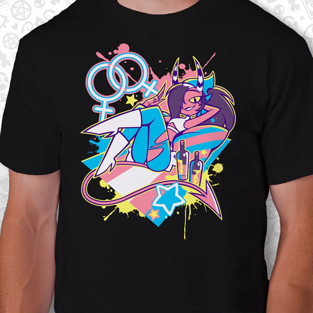 Helluva Boss Pride Merch 2025 Sallie May Pride T-Shirt Father's Day Presents For Husband