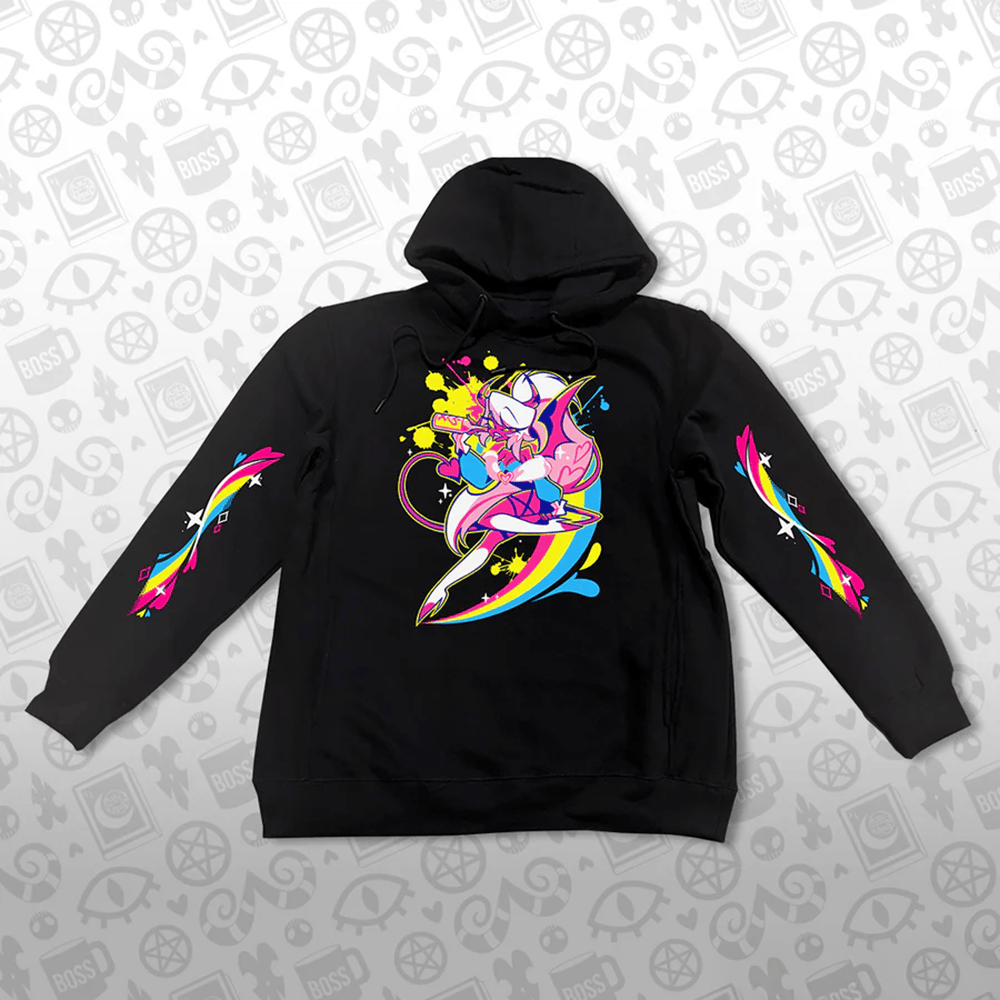 Helluva Boss Pride Merch 2025 Verosika Pride Hoodie Gifts For Father's Day From Son Helluva Boss Pride Merch 2025 Verosika Pride Hoodie Gifts For Father's Day From Son