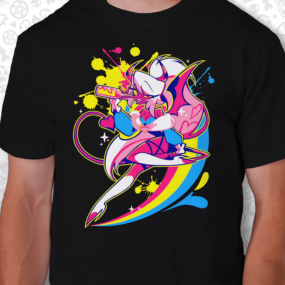 Helluva Boss Pride Merch 2025 Verosika Pride T-Shirt For Fans Good Father's Day Presents Helluva Boss Pride Merch 2025 Verosika Pride T-Shirt For Fans Good Father's Day Presents