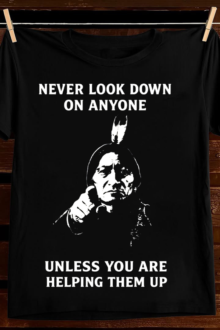 Helping Others Native T Shirt Community Wisdom Graphic Tees Apparel Best Gift For Him
