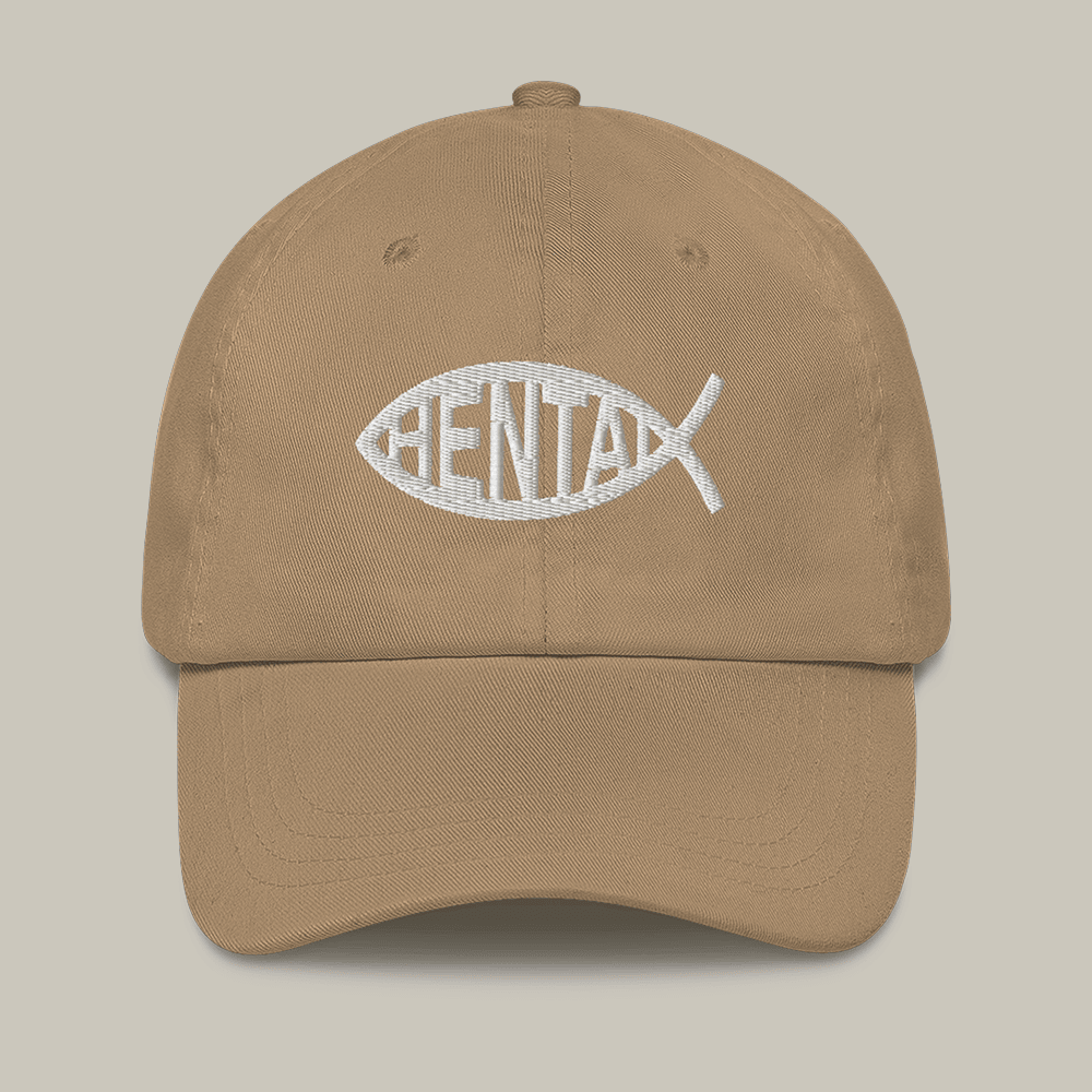 Hentai Fish Dad Hat Christian Ichthus Parody Baseball Cap Funny Present For Him