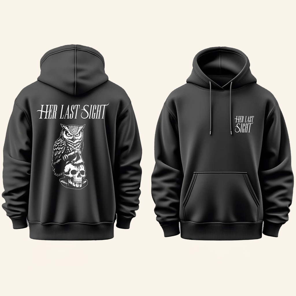 Her Last Sight Merch Owl Hoodie Christmas Presents For Boyfriend