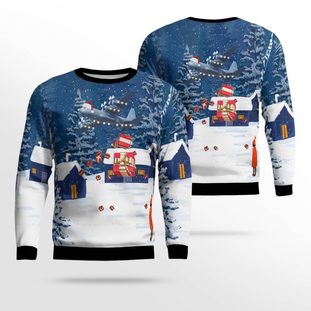 Hercules Christmas AOP Ugly Christmas Sweater Xmas Unisex Sweater Christmas Gifts For Men Women