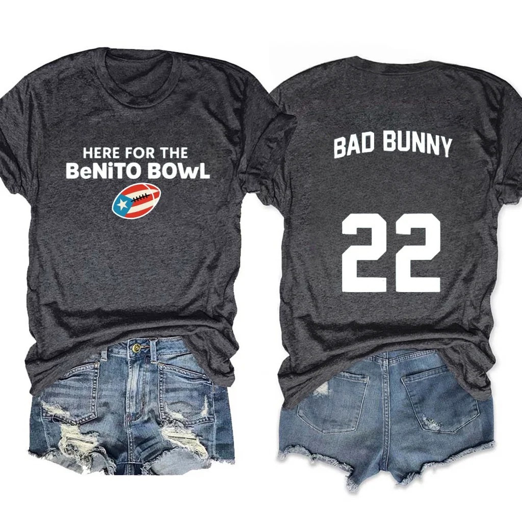 Here For The Benito Bowl Bad Bunny Shirt Super Bowl 2026 Fan Gear Trending Merch