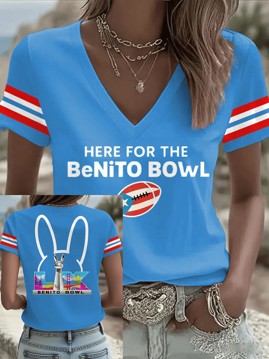 Here For The Benito Bowl T-Shirt Benito Bowl LX Clothes Bad Bunny Fan Gifts
