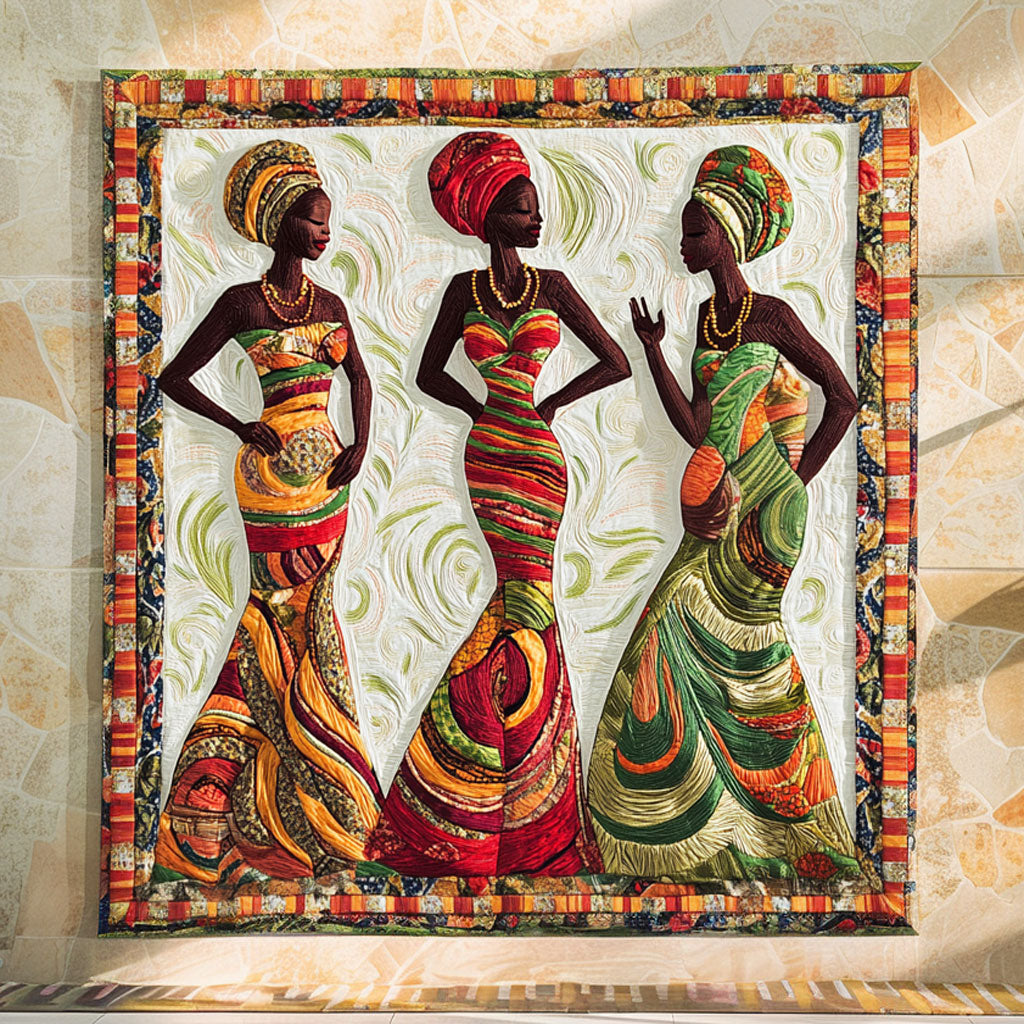 Heritage Beauty Woman Quilt Soft Quilt Blanket to Add Style and Warmth