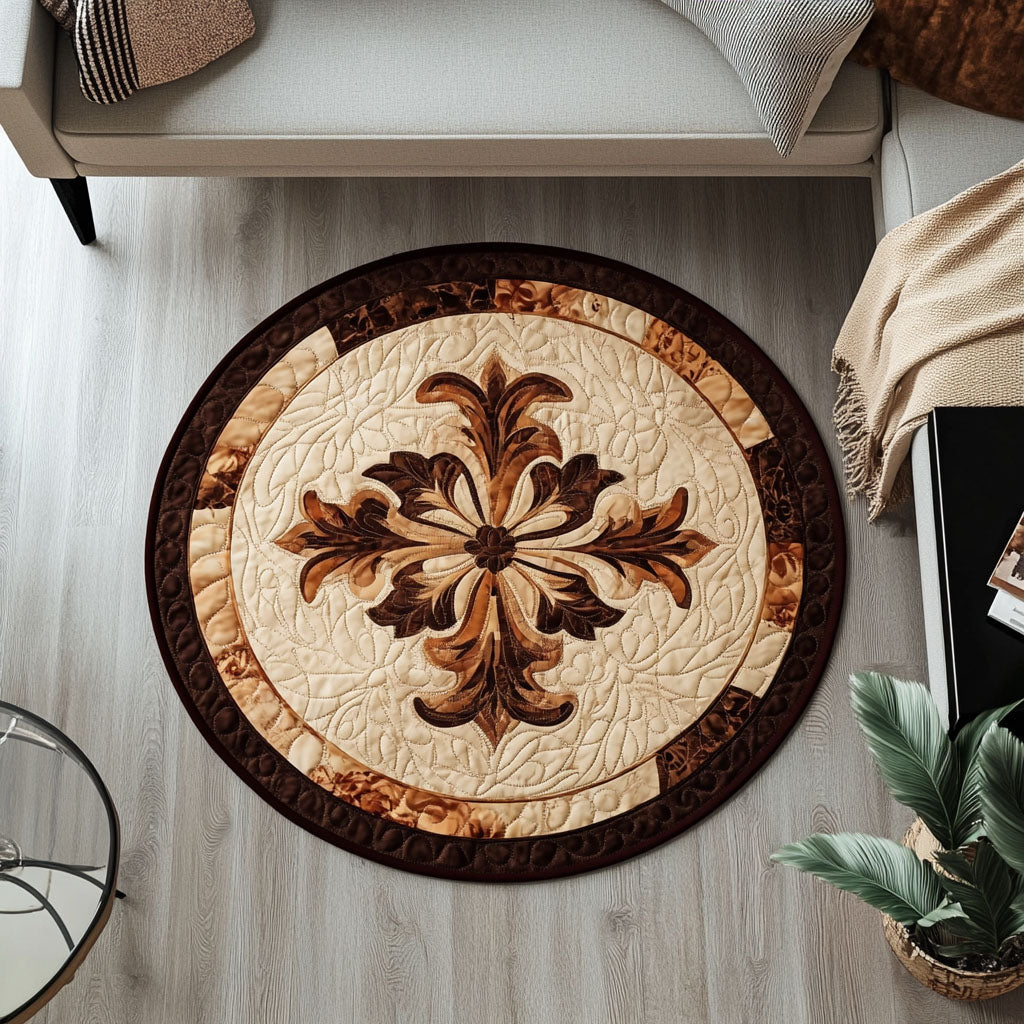 Heritage Lily Quilted Round Mat Entry Way Ideas Flower Arrangement Ideas