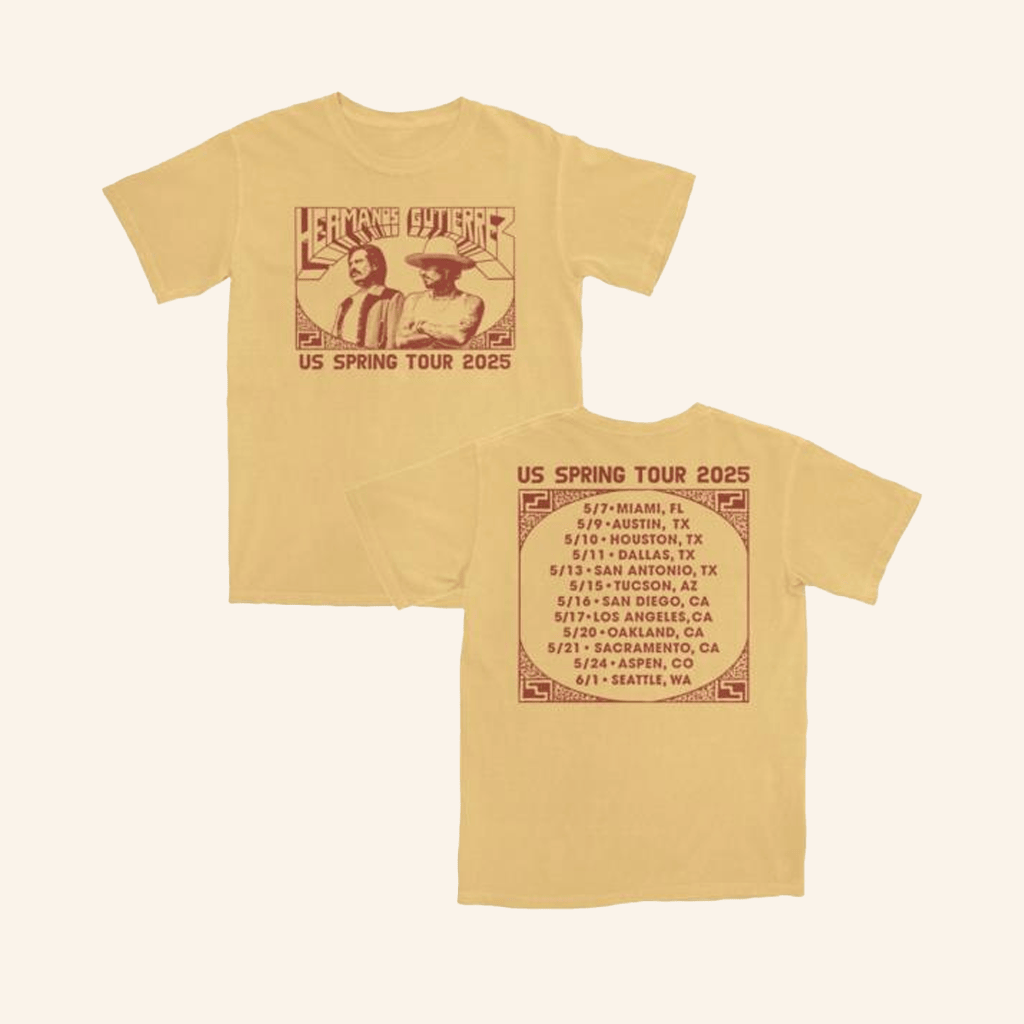 Hermanos Gutierrez Merch Us Spring Tour Shirt Gifts For Gifts For Besties