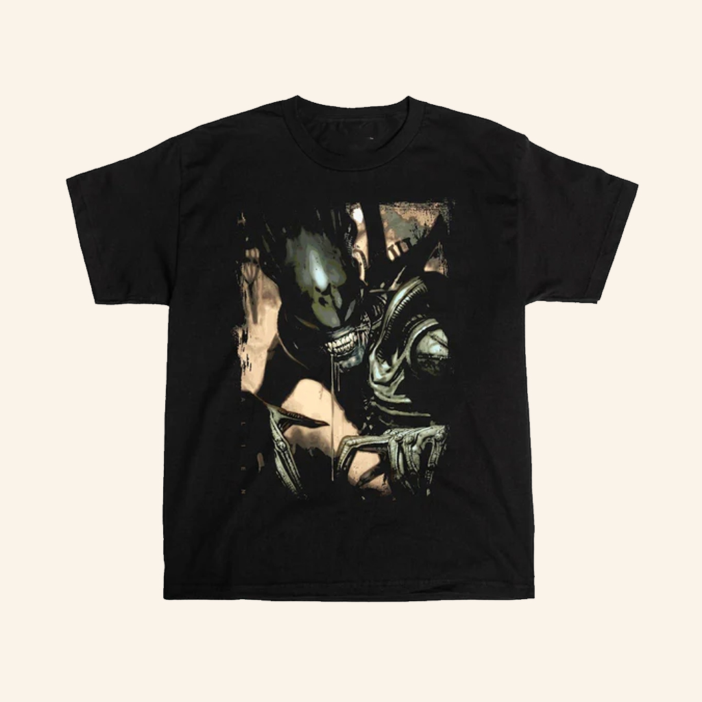 Heroes Villains Merch Alien Xenomorph Terror T-Shirt Christmas Presents For Boyfriend Heroes Villains Merch Alien Xenomorph Terror T-Shirt Christmas Presents For Boyfriend