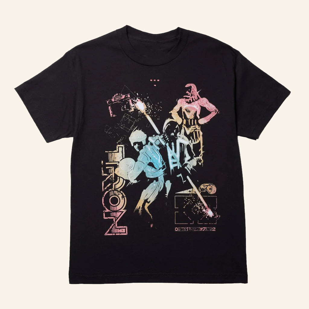 Heroes Villains Merch Tron 1982 Action Pose Forge T-Shirt Christmas Gifts For Wife