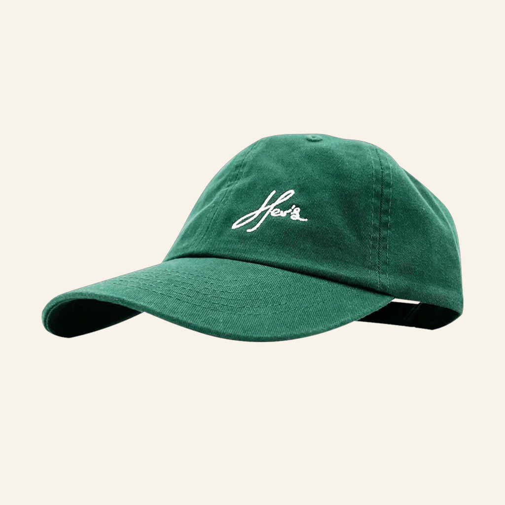 Her's Merch Her's Script Embroidered Hat Christmas Present For Dad Her's Merch Her's Script Embroidered Hat Christmas Present For Dad