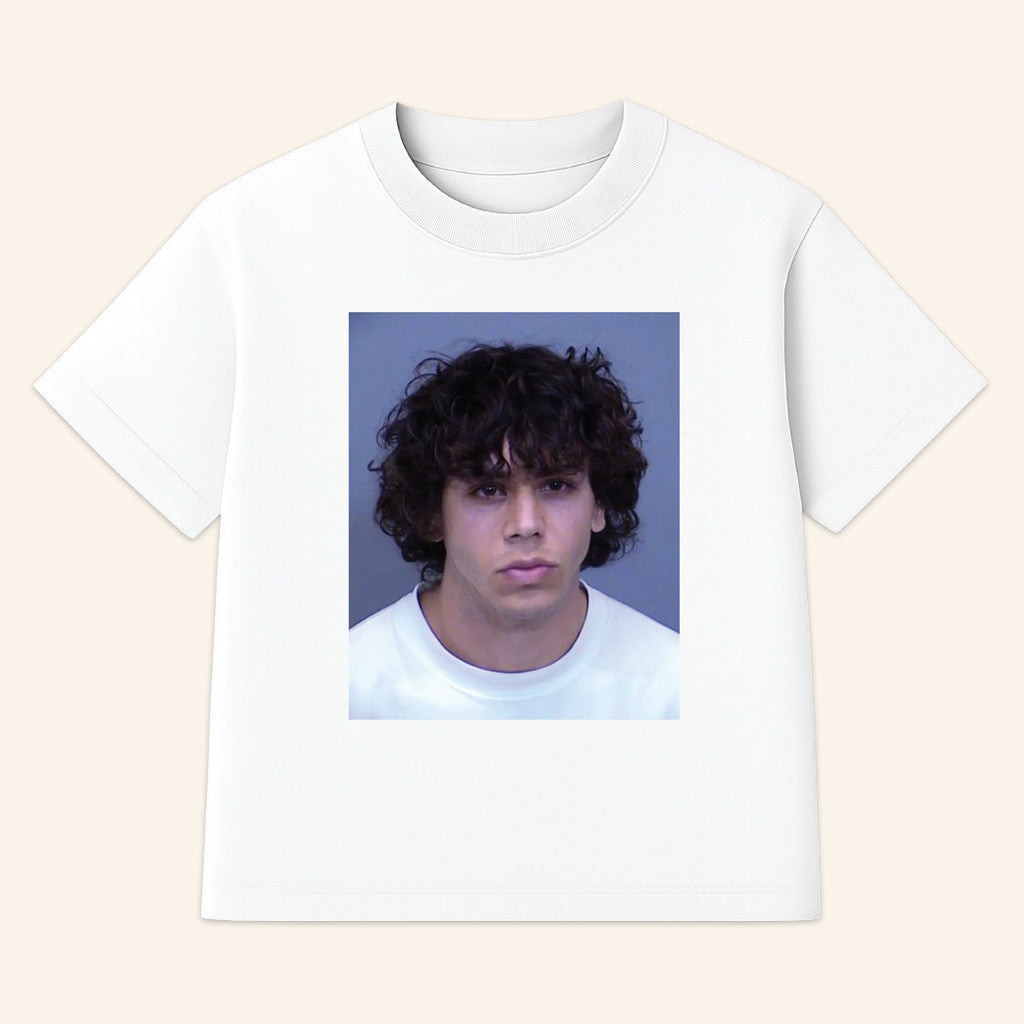 Heston James Merch Free Heston Mugshot T-Shirt White Gift For Dudes Heston James Merch Free Heston Mugshot T-Shirt White Gift For Dudes