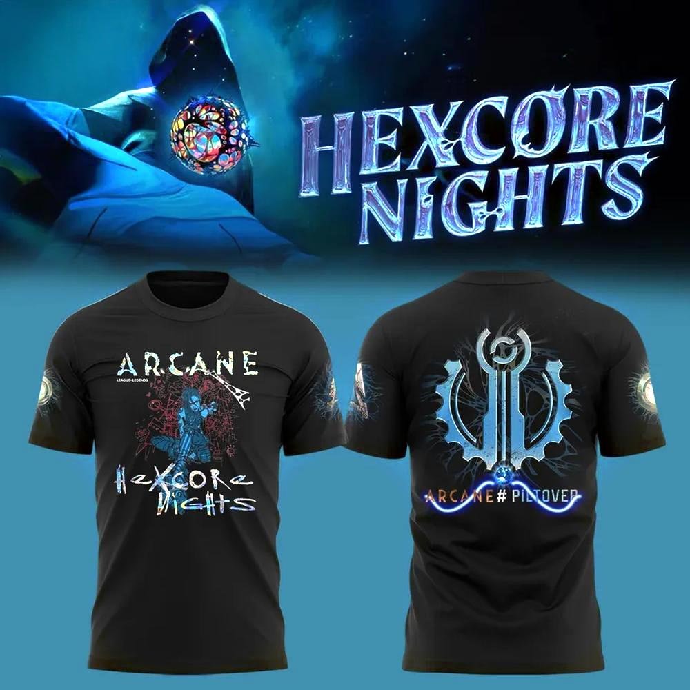 Hexcore Nights Arcane Limited Edition T-Shirt Husband Gift Ideas