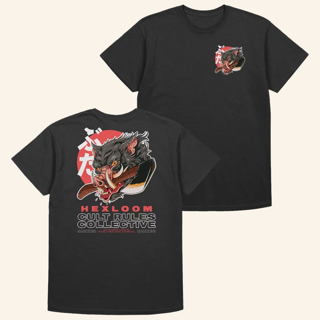 Hexloom Merch Hog Shirt Black Shirt Gift Ideas For Husband