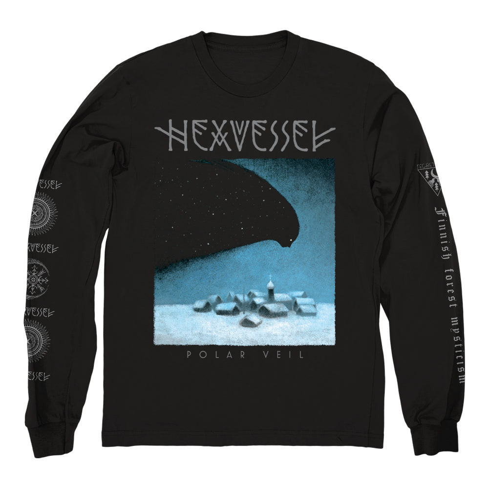 Hexvessel Merch Polar Veil Long Sleeve Shirt Hexvessel Shirt Father's Day Gifts For Metal Music Lovers Hexvessel Merch Polar Veil Long Sleeve Shirt Hexvessel Shirt Father's Day Gifts For Metal Music Lovers