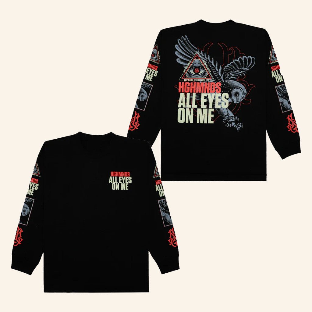 Hghmnds Merch All Eyes Long Sleeves T-Shirt Gifts For Boyfriend Hghmnds Merch All Eyes Long Sleeves T-Shirt Gifts For Boyfriend