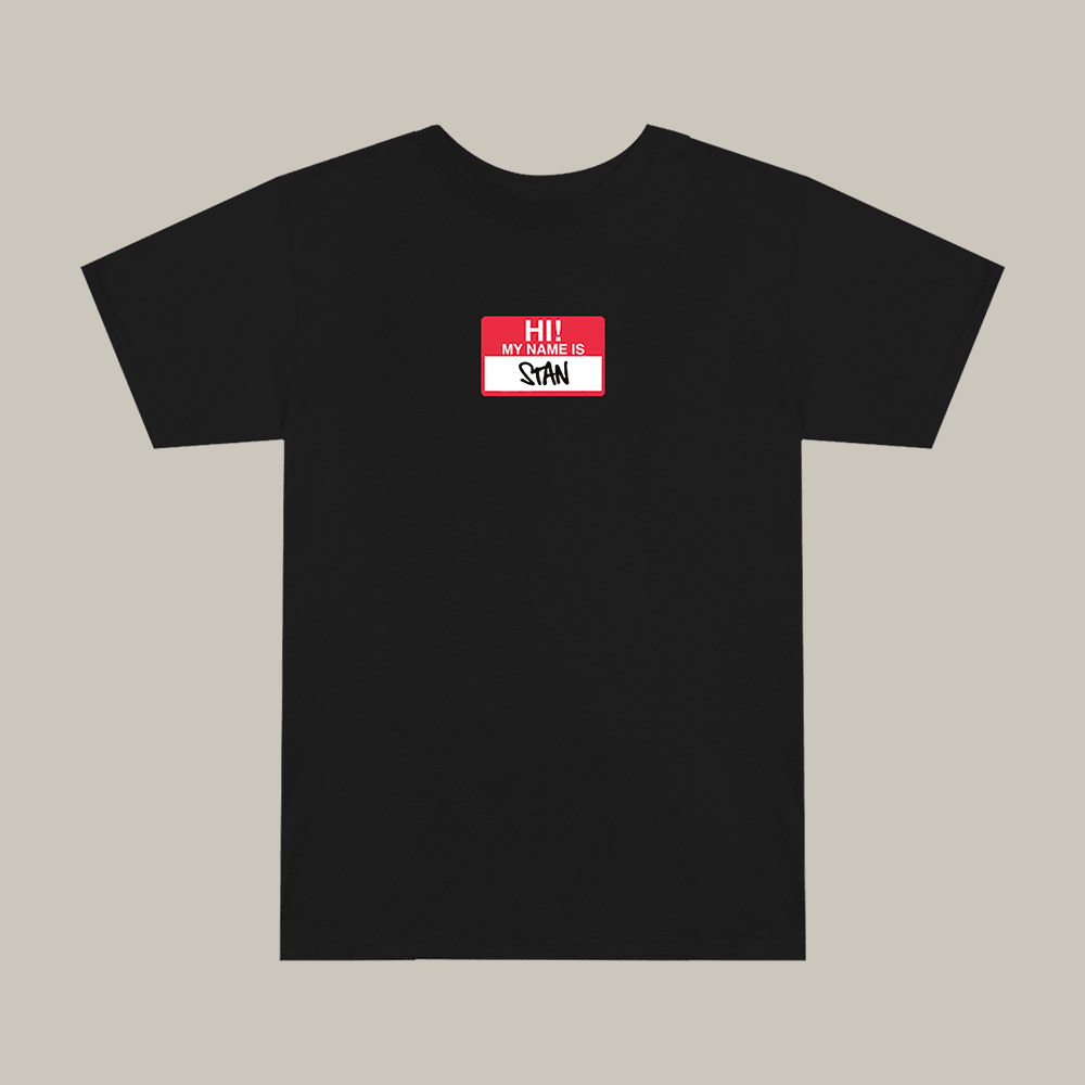 Hi My Name Is Stan Eminem T-Shirt The Marshall Mathers LP Clothes Eminem Concert Outfit