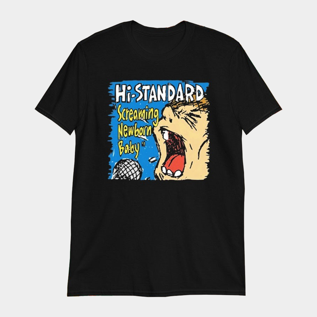 Hi Standard Screaming Newborn Baby Shirt Hi Standard Merch Present For Band Lovers